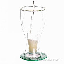 Double Wall Glass Beer Cup